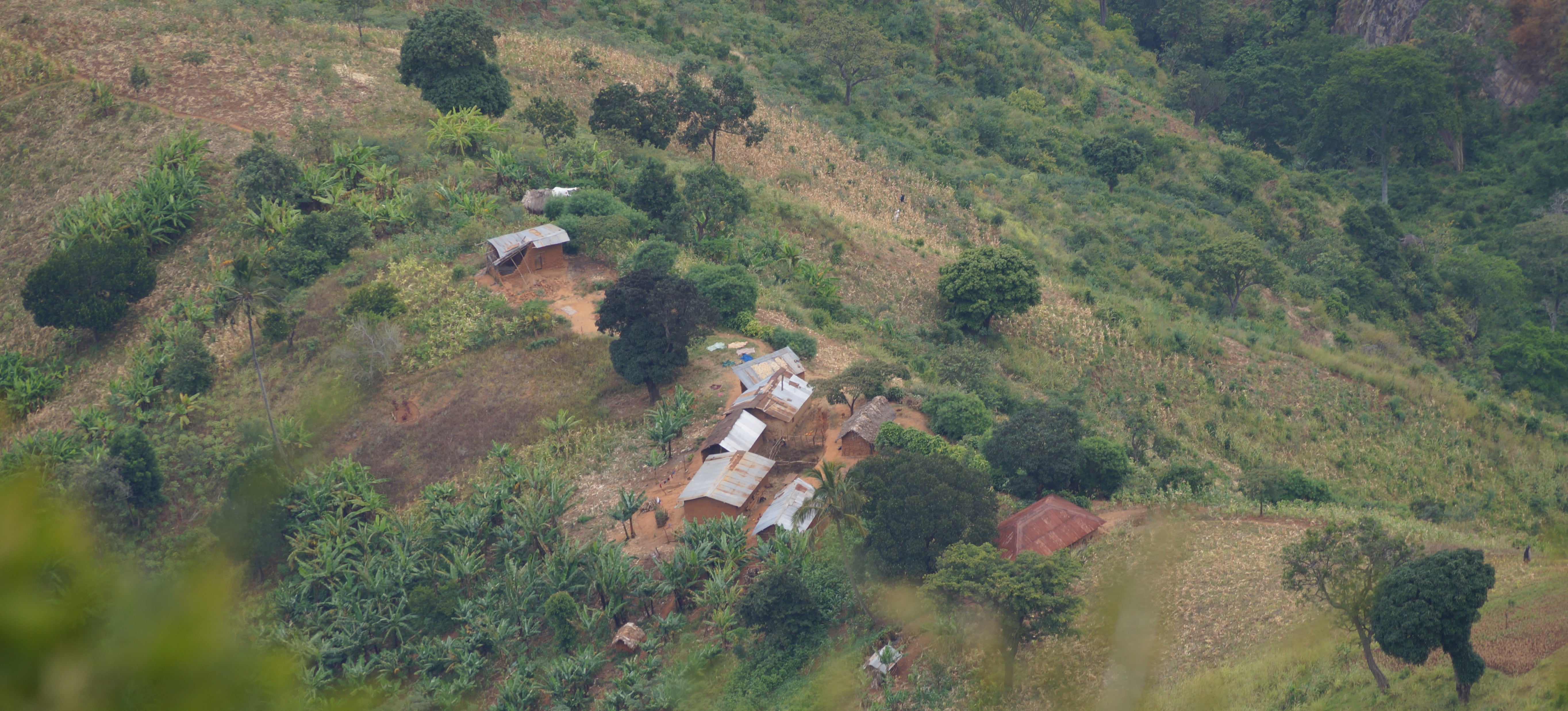 Landsby, v/ Soni, Tanzania 